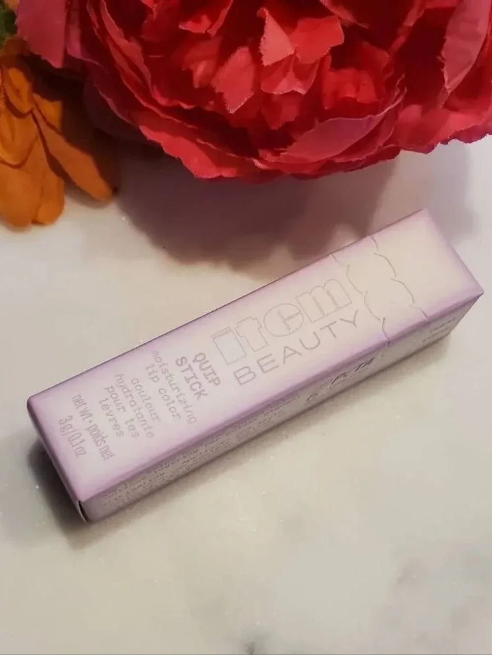 Item Beauty Lip Quip Stick in Playdate Tinted Lip Butter Balm - Rosy Pink